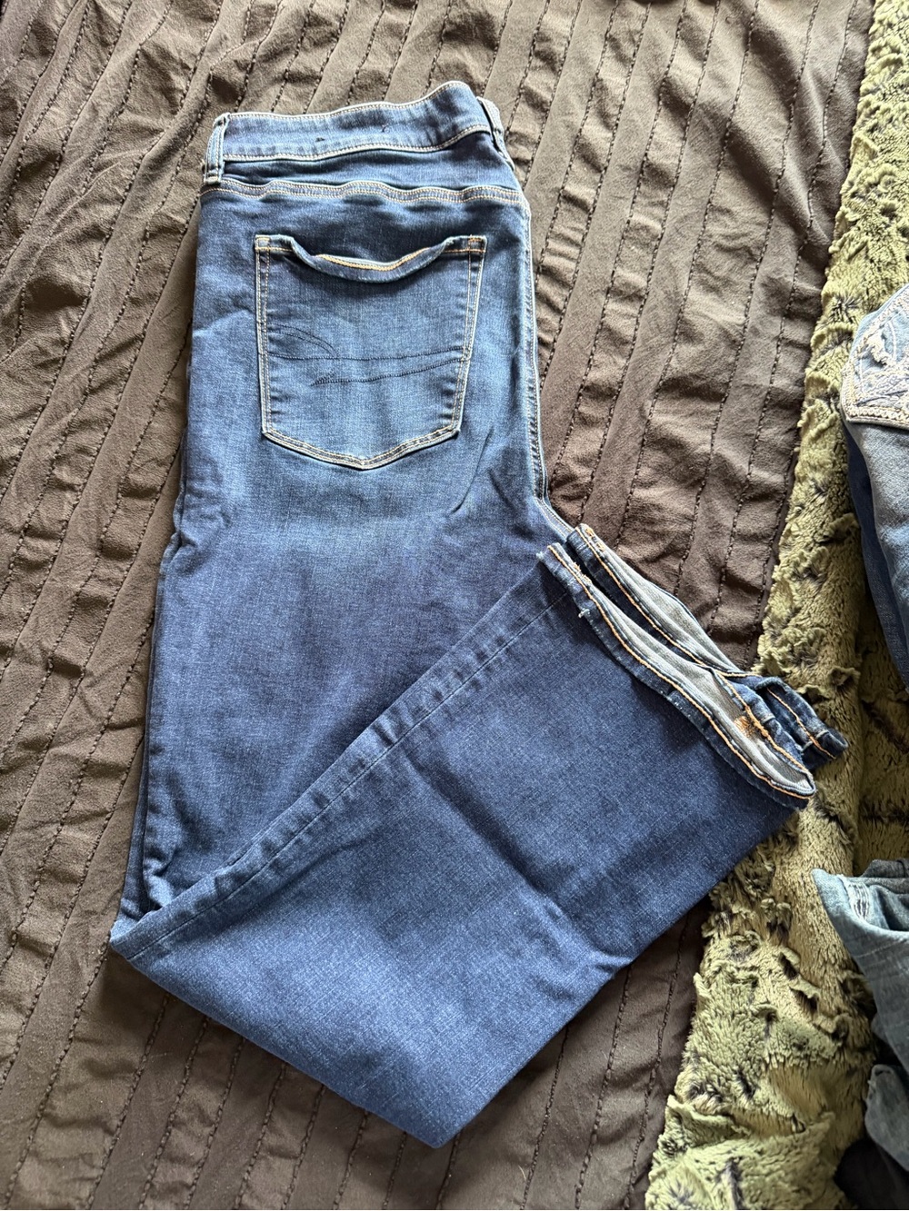 American Eagle Outfitters Blue Bootcut Women’s Jeans Short